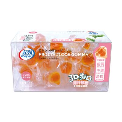 120g爽口果汁軟糖(卡曼橘味)